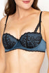 Antinea G33 Nuit Satin Padded half cup bra